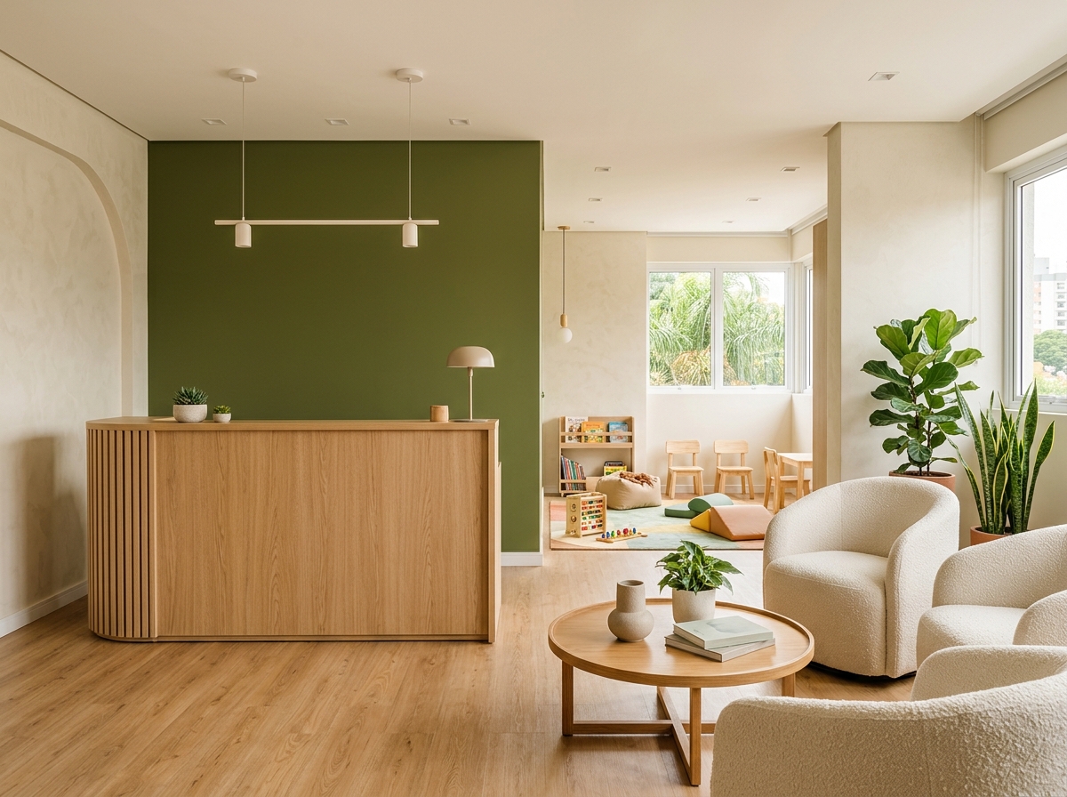 Ambiente acolhedor da NH Vacinas