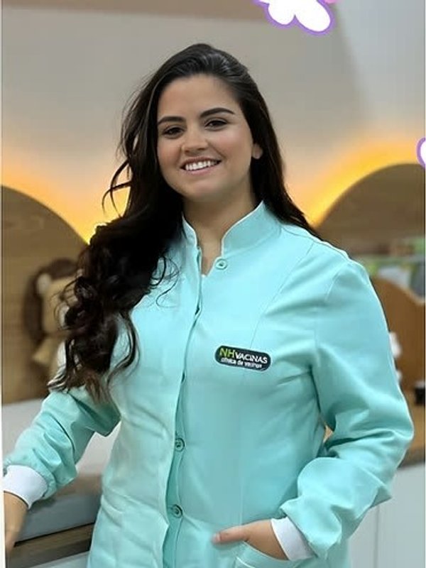 Andressa — Técnica em enfermagem da NH Vacinas