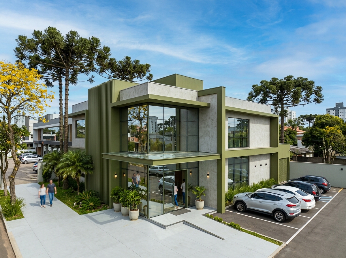 Fachada da NH Vacinas em Novo Hamburgo