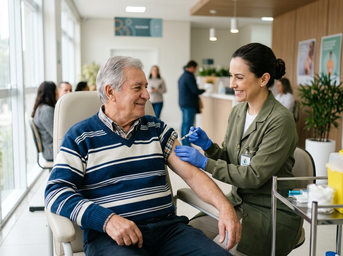 Vacinação Arexvy (VSR adultos) na NH Vacinas